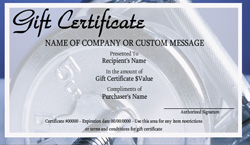 Personal Training Gift Certificate Templates Easy to Use Gift